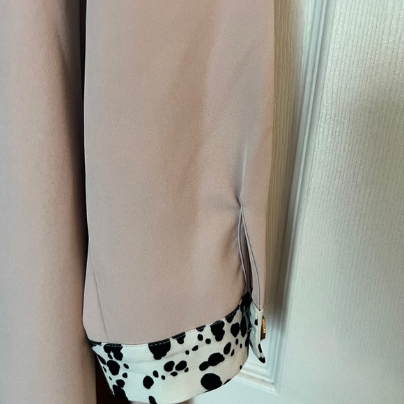 Sister Jane Blush Long Sleeve Dress with White Details - Picture 8 of 16